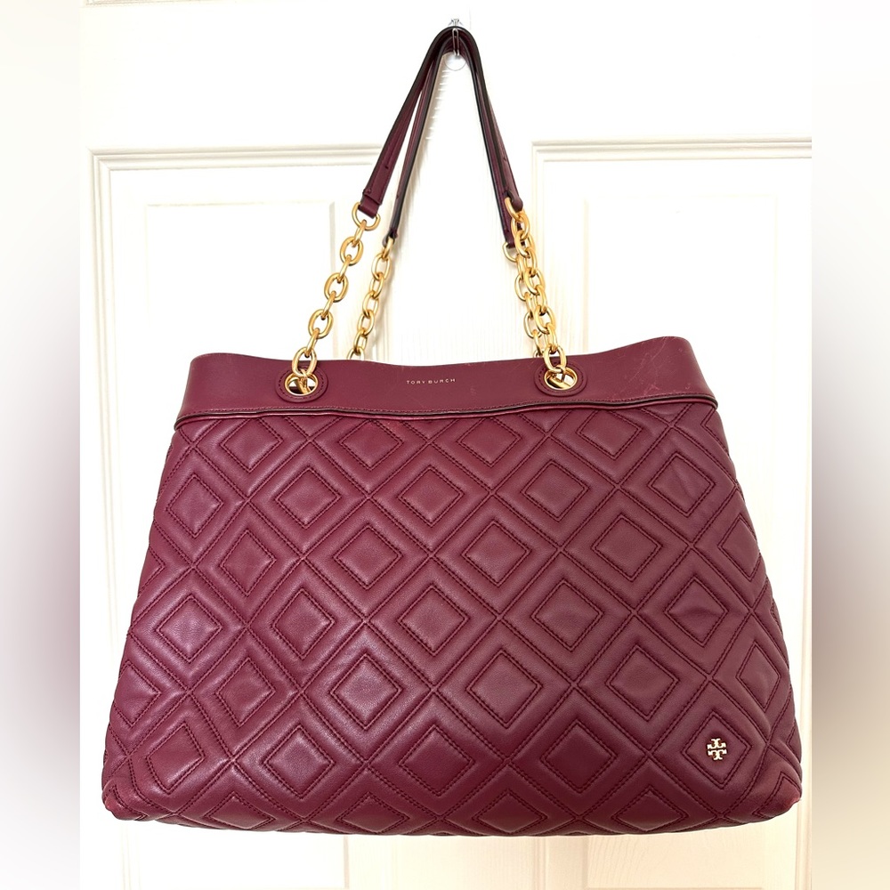 Tory Burch Fleming Triple-Compartment Tote
